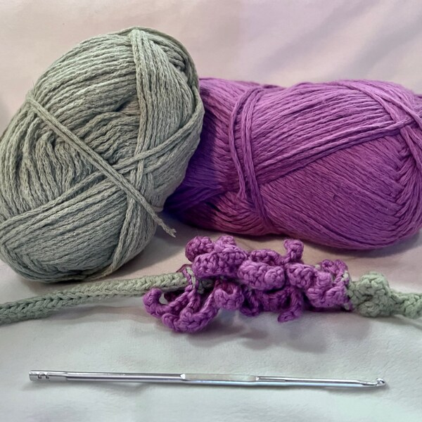 Lupine Oregon Wildflower Crochet Pattern