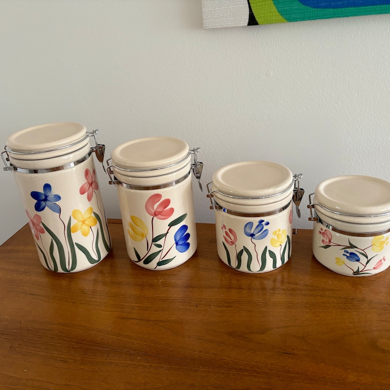 Farmhouse Canister Set - Etsy