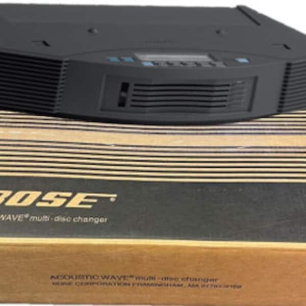 Bose Acoustic Wave System 5-CD Multi Disc Changer, Graphite Grey Black