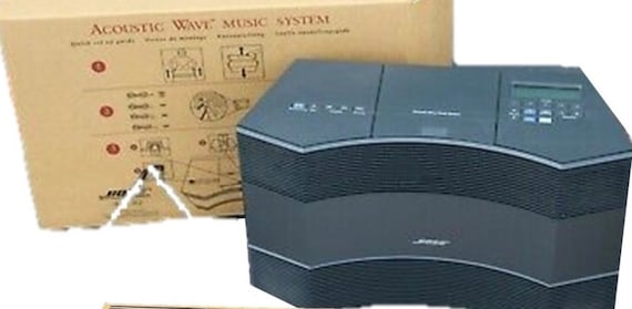 NEW Bose Acoustic Wave Music System CD-3000, Graphite Grey-black