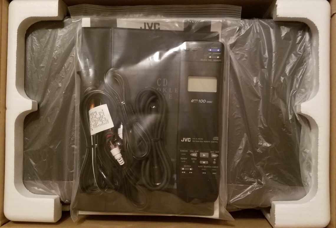 New in Box JVC XLMC100 Compact Disc Automatic Changer 1001 Etsy