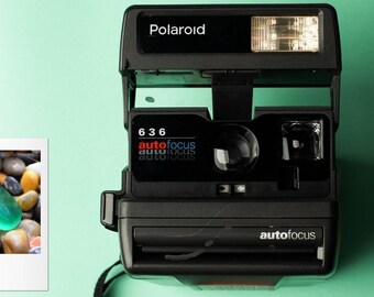 Polaroid 636 Autofocus - Appareil Photo Instantané Vintage