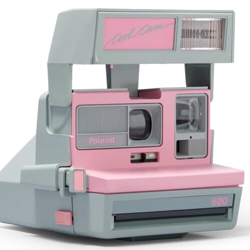 Film Tested & Perfectly Working - Instant Polaroid CoolCam Pink - Vintage Instant shops Film Camera Polaroid 600 Type