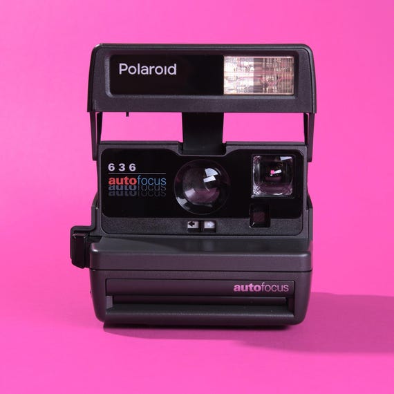 Custom Camera, Polaroid 636 Autofocus Instant Film Camera