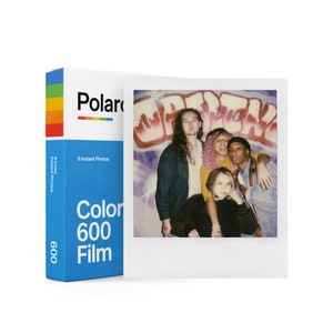 Polaroid color instant film for 600 type polaroid instant camera - white classic frames