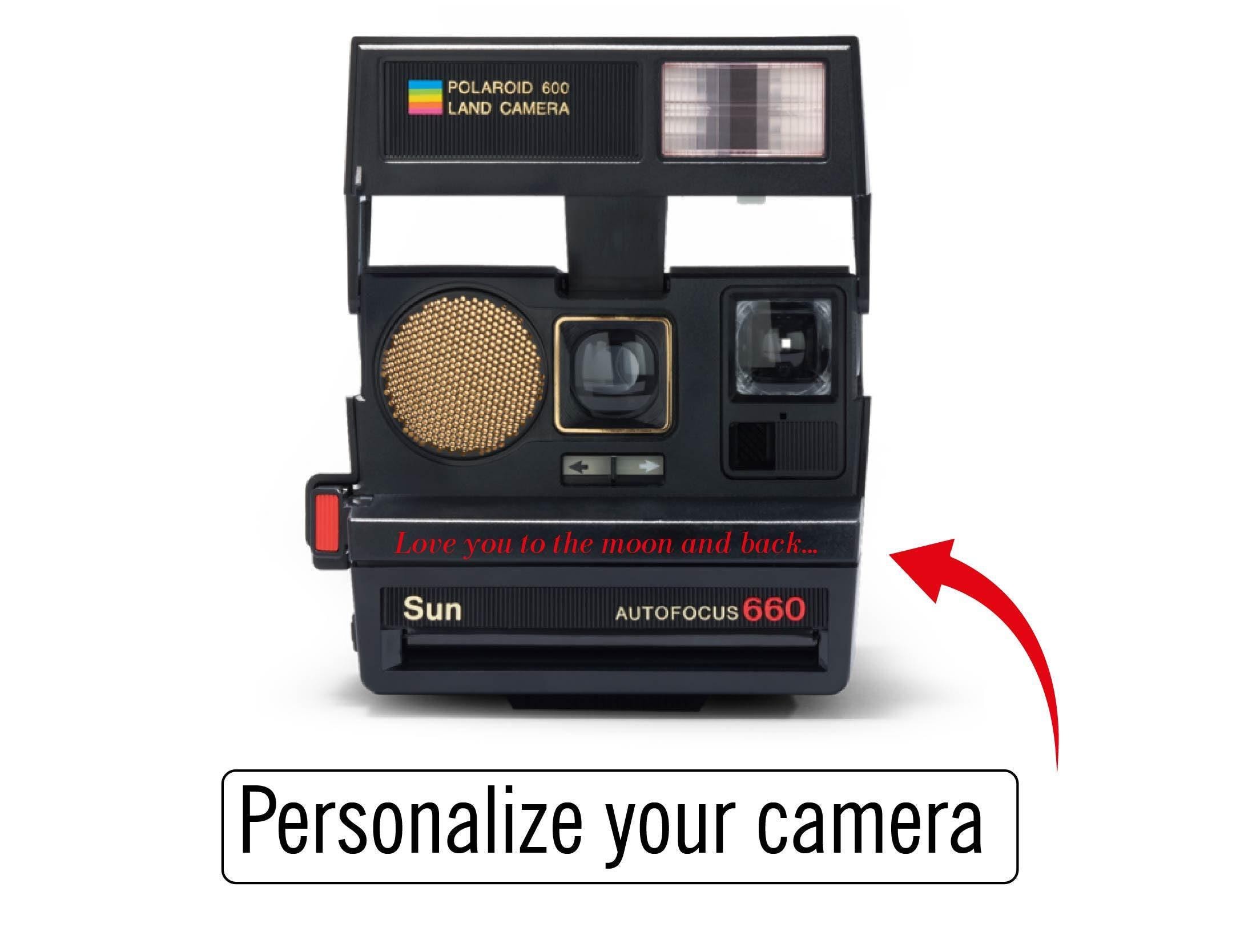 Polaroid 600 Type Land Camera Sonar Autofocus 660 - Vintage
