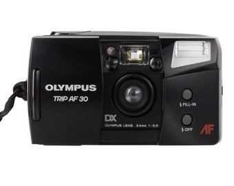 Olympus MULTI ZOOM & Canon AF35M セット Canon AF35M 35mm Point & Shoot Film Camera CAFS Self-Timer Pre