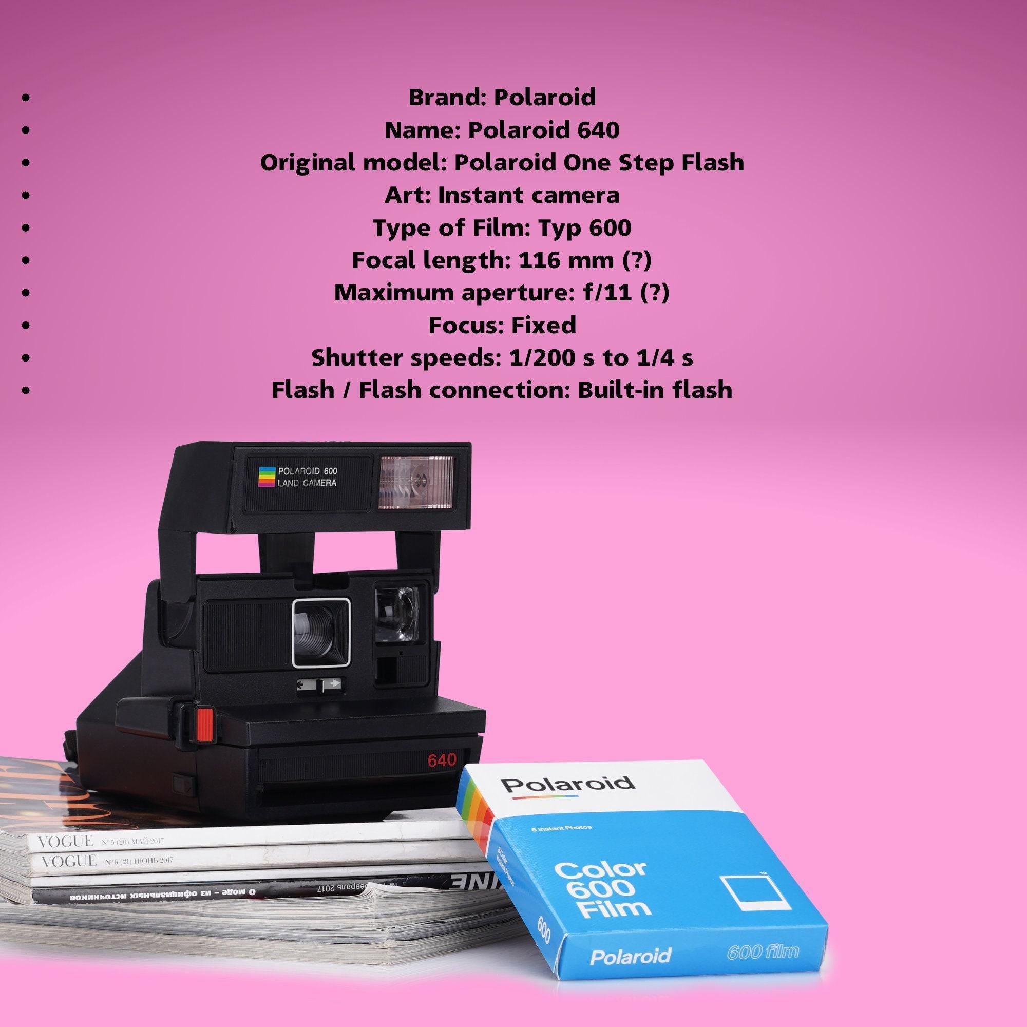 Polaroid 640 – Appareil Photo Instantané Vintage – USA – Occasion