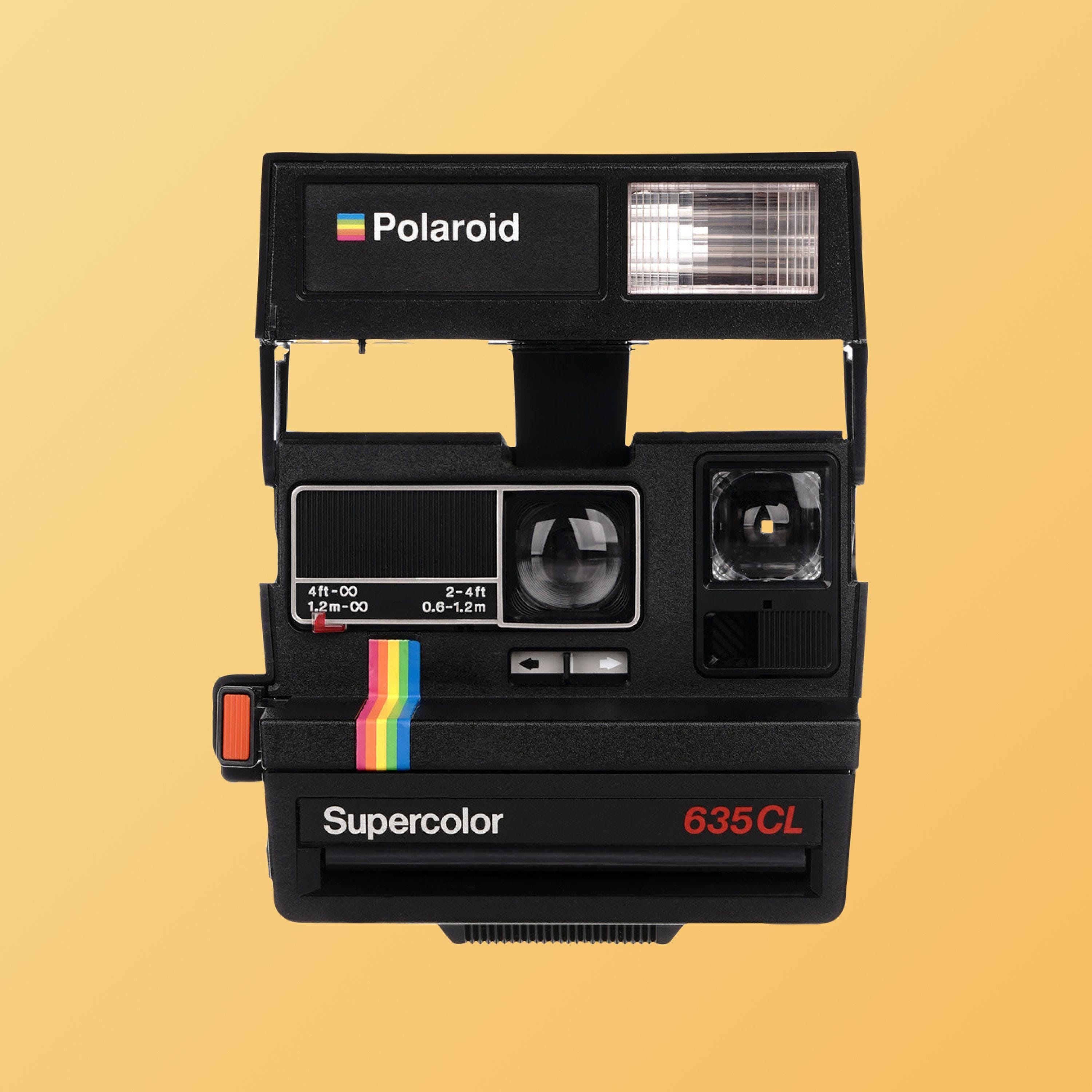Instant Camera Polaroid 635 Cl Supercolor, Rainbow Polaroid