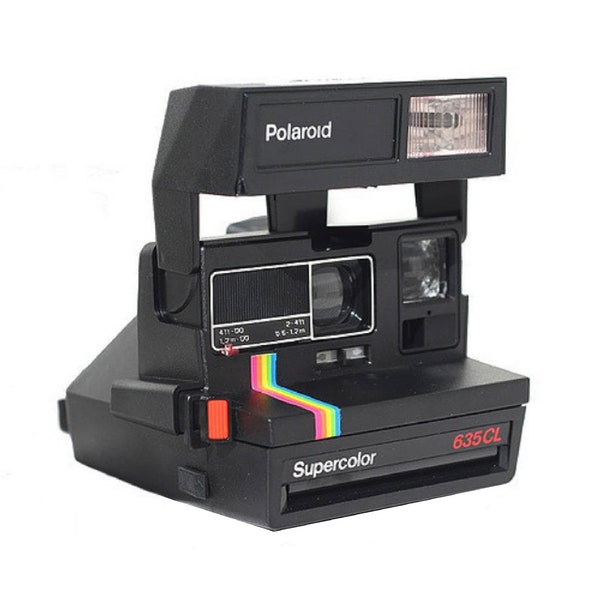 Polaroid 600, polaroid 635 cl, polaroid supercolor, polaroid camera, vintage polaroid, instant camera