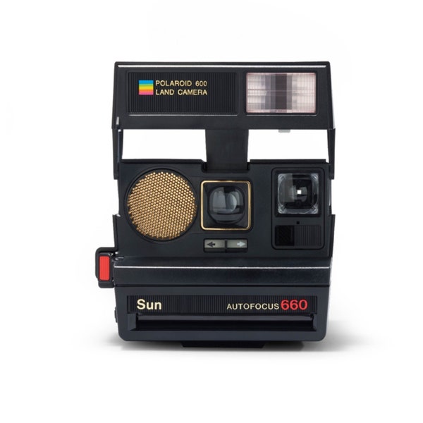 Polaroid 600 type land camera sonar autofocus 660 instant film analog camera vintage camera instant camera birthday gift vintage polaroid