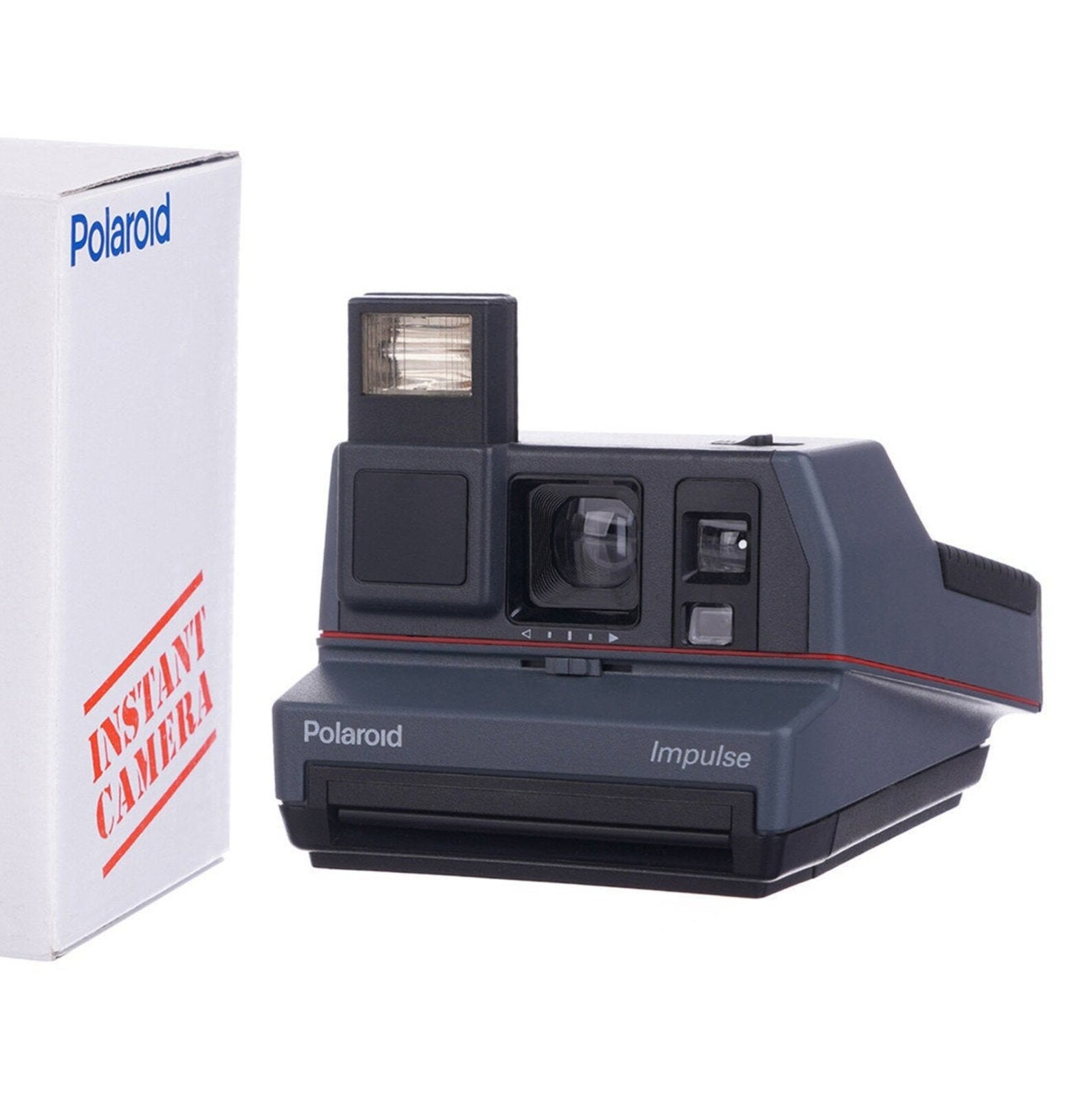 Polaroid Impulse Grey Instant Film Vintage Camera Polaroid 600 Etsy