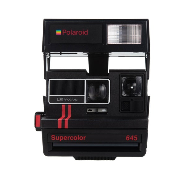 Vintage Polaroid 645 Supercolor Instant Camera - Classic 600 Series, Retro Photography, Vintage Polaroid Collectible