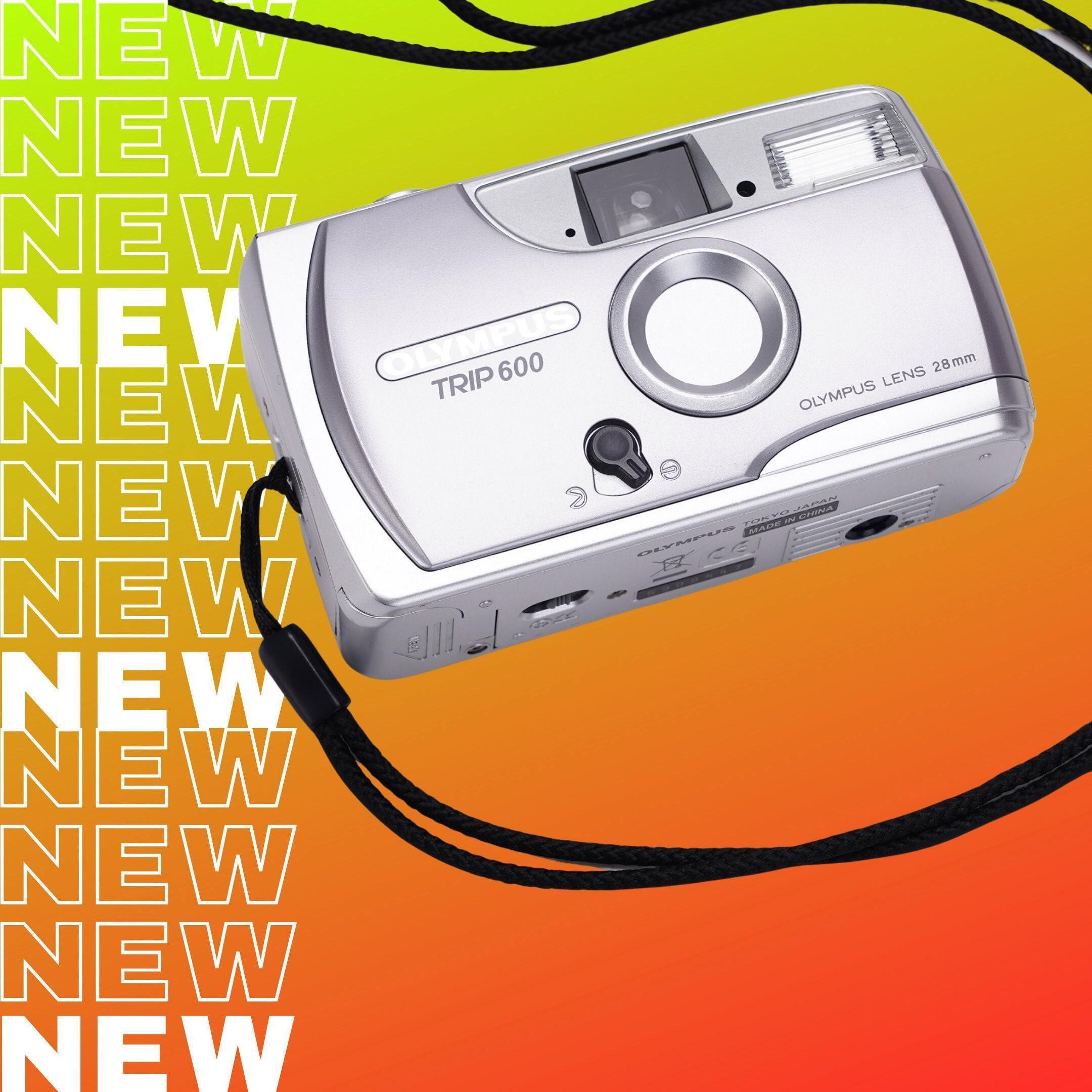 Olympus Trip 600 Film Camera, Vintage Olympus 35mm Camera, Point