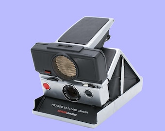 Polaroid SX-70 Sonar Autofocus Silver | Vintage Instant Camera | Tested  Working | 600/SX-70 Film | Collector Gift | Retro Polaroid