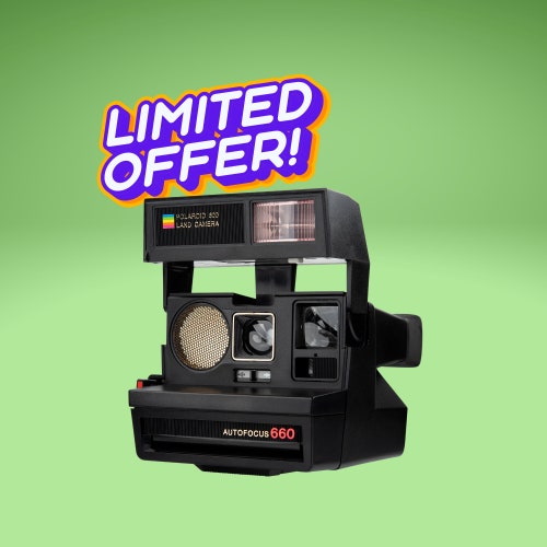 Demonstreer Perfect Atletisch Polaroid 600 Type Land Camera Sonar Autofocus 660 Instant Film - Etsy