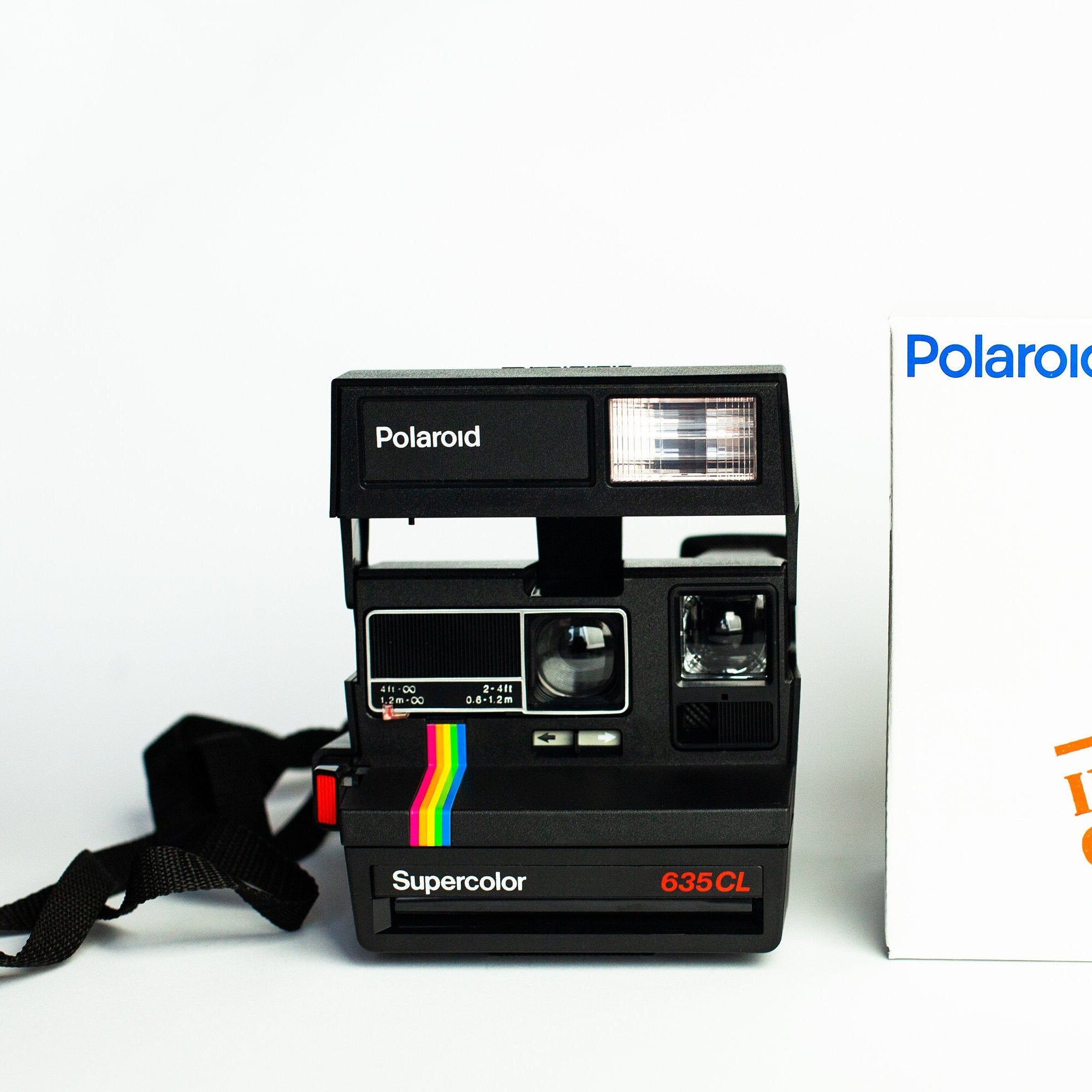 Instant Camera Polaroid 635 CL Supercolor Boxed Instant Film Etsy
