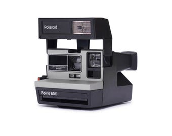 Polaroid spirit 600 grey silver, film 600, vintage camera, instant camera, polaroid camera, vintage polaroid, birthday gift, photograph gift