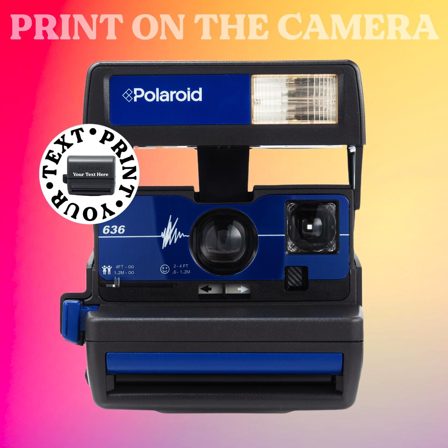 Polaroid 636 closeup - Etsy 日本