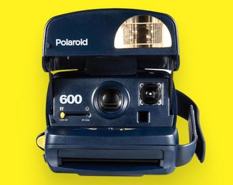 Appareil Polaroid 600 Vintage – Avec Boîte Et Notice – Non Testé – Occasion