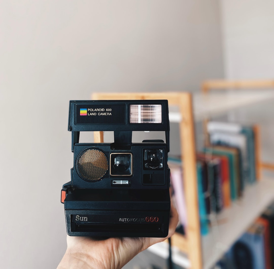 カスタムカメラ、ポラロイド 660 AF – ビンテージインスタントカメラ