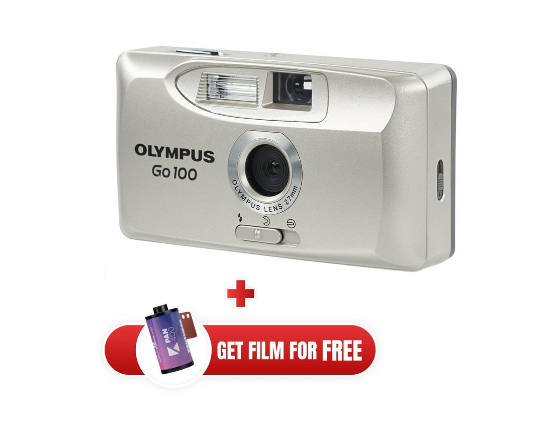 Buy Olympus Go 100 Vintage Camera, Point and Shot Camera