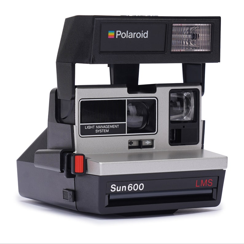 Vintage Polaroid Sun 600 LMS Instant Camera Etsy