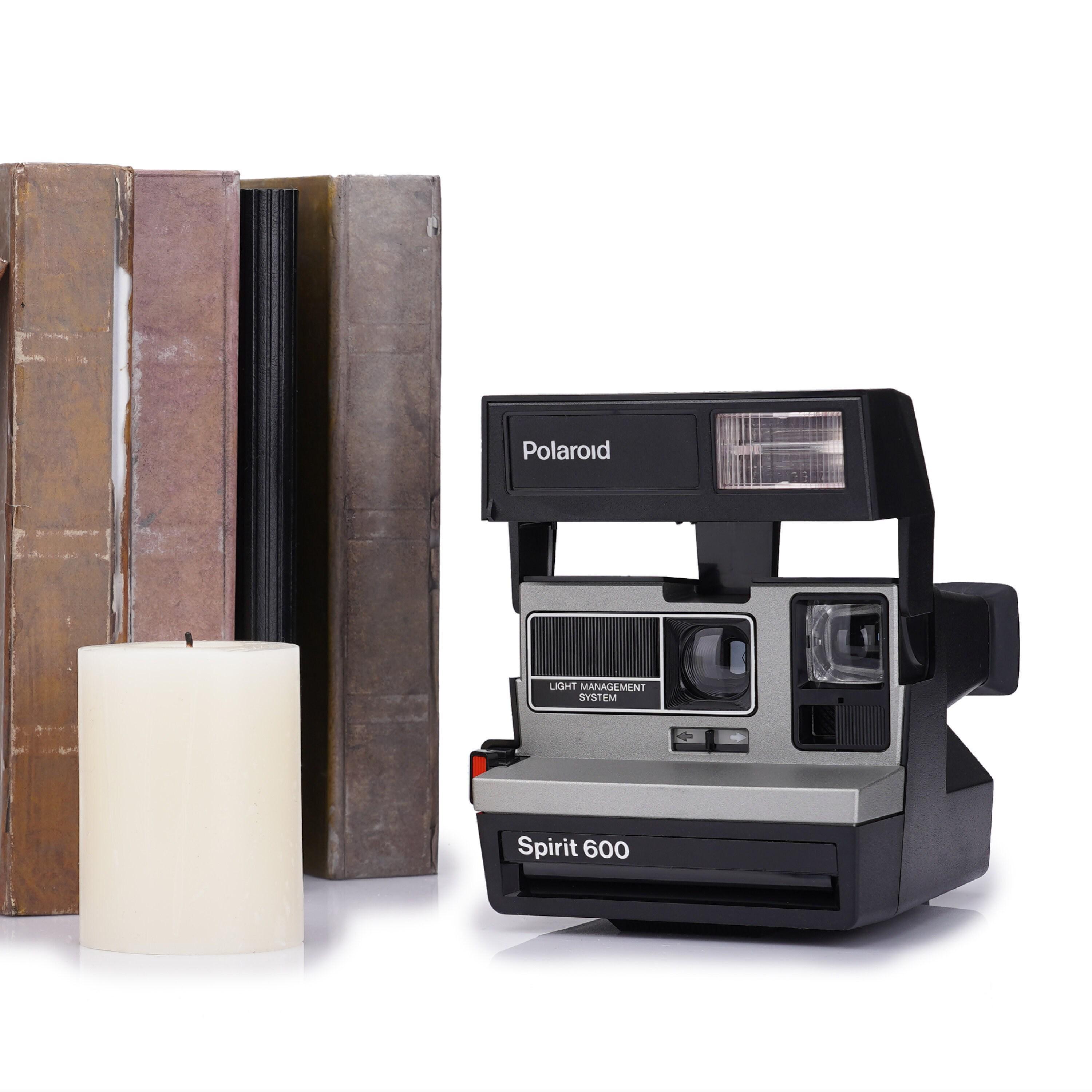Custom Camera, Vintage Polaroid Spirit 600 Grey Silver