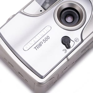Olympus trip 500 vintage 35mm film camera – tested & working – point  shoot style – retro photography gift – beginner friendly