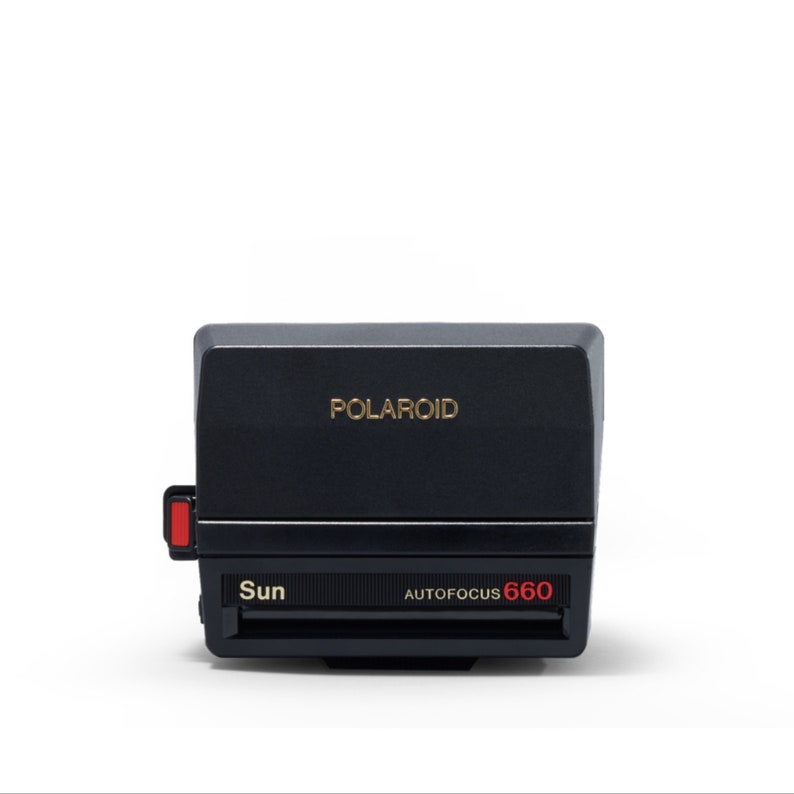 Gift set polaroid sun autofocus 660 instant camera film triple pack image 6