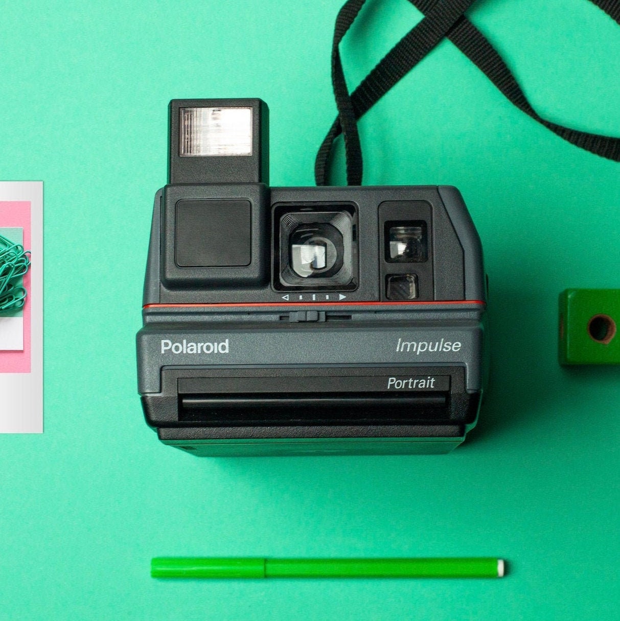 Polaroid Impulse Grey Instant Film vintage Camera Polaroid 600 Etsy