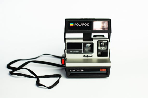 Vintage Polaroid 630 Sl Lightmixer Lm Program - 600 Film