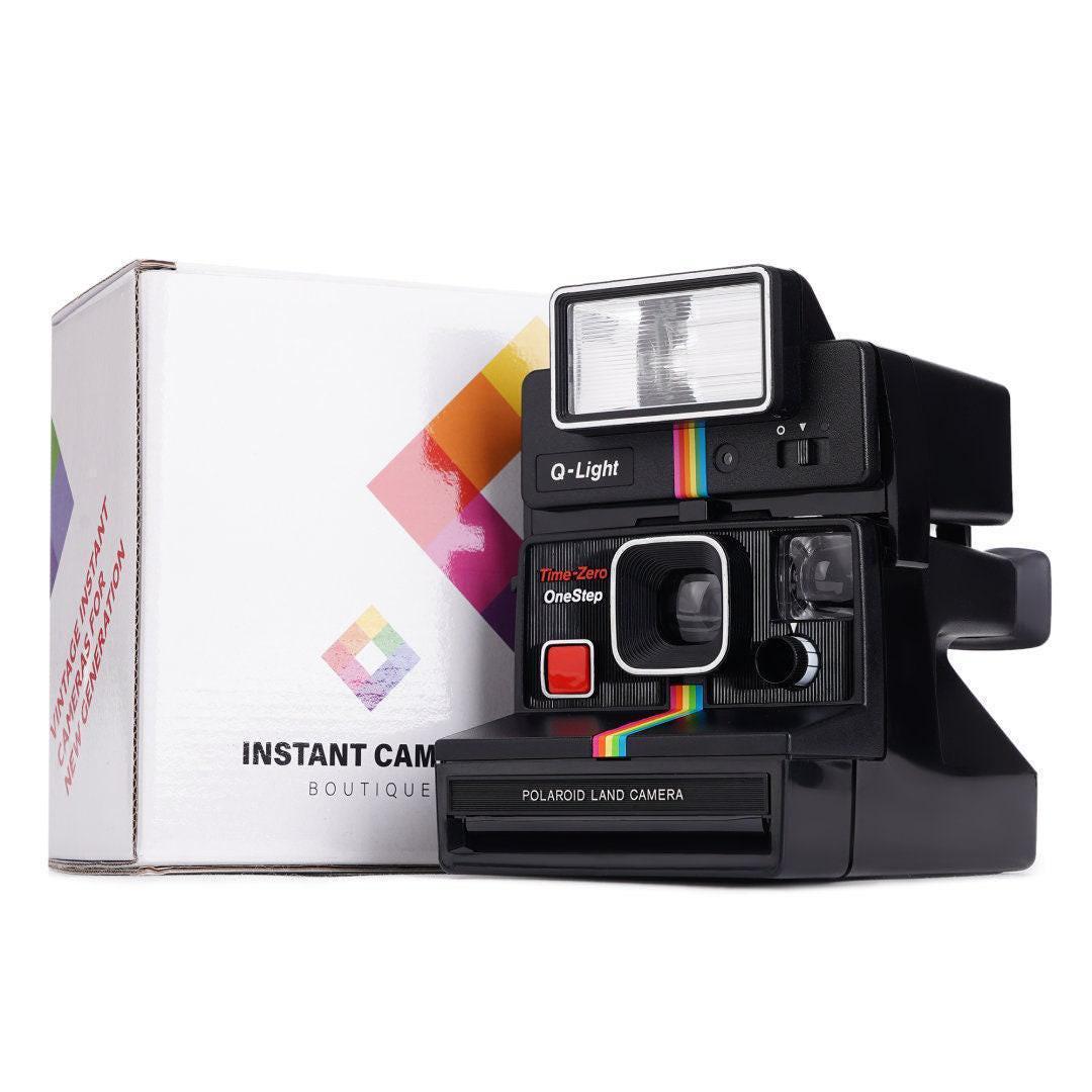 Vintage Polaroid Land Camera Time-zero Onestep Sx-70 Flash