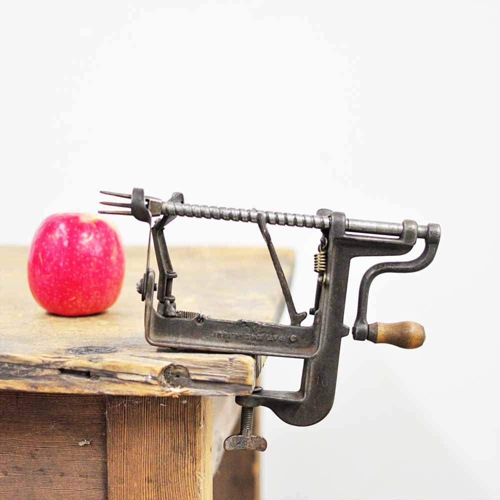 1890 Apple Core Peeler Manual Etsy