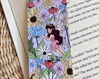 Flower Realm Fairy Bookmark | Bookish Gifts | Reading Accessories | Fantasy Bookmark | Fairy Bookmark