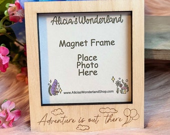 Adventure Magnet Frame | Magnet Photo Frames| Decorative Fridge Magnets| Handmade Magnetic Frames| Gift Magnet Frames| Picture Holders