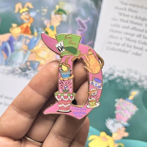 Very Merry Unbirthday Pin | Enamel Pin | Fantasy Enamel Pin | Magical Enamel Pin | Collectable Gifts | Fan Art Gift | Fan Art