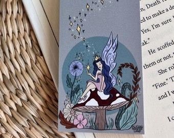 Queen Fairy Bookmark | Bookish Gifts | Reading Accessories | Fantasy Bookmark | Fairy Bookmark