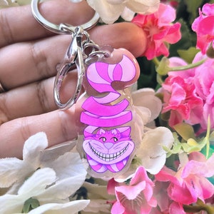 Mad Cat Acrylic Keychain Fan Art Keychain Purse Charm backpack Charm Keychain Gift Keychain Accessories Bild 1