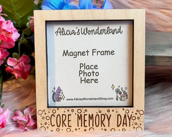 Core Memory Magnet Frame | Magnet Photo Frames| Decorative Fridge Magnets| Handmade Magnetic Frames| Gift Magnet Frames| Picture Holders