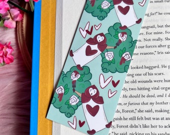 Painting the Roses Bookmark | Handmade Bookmark| Fan Art Bookmark | Book Reader Gift | Fantasy Bookmark | Bookish Gifts