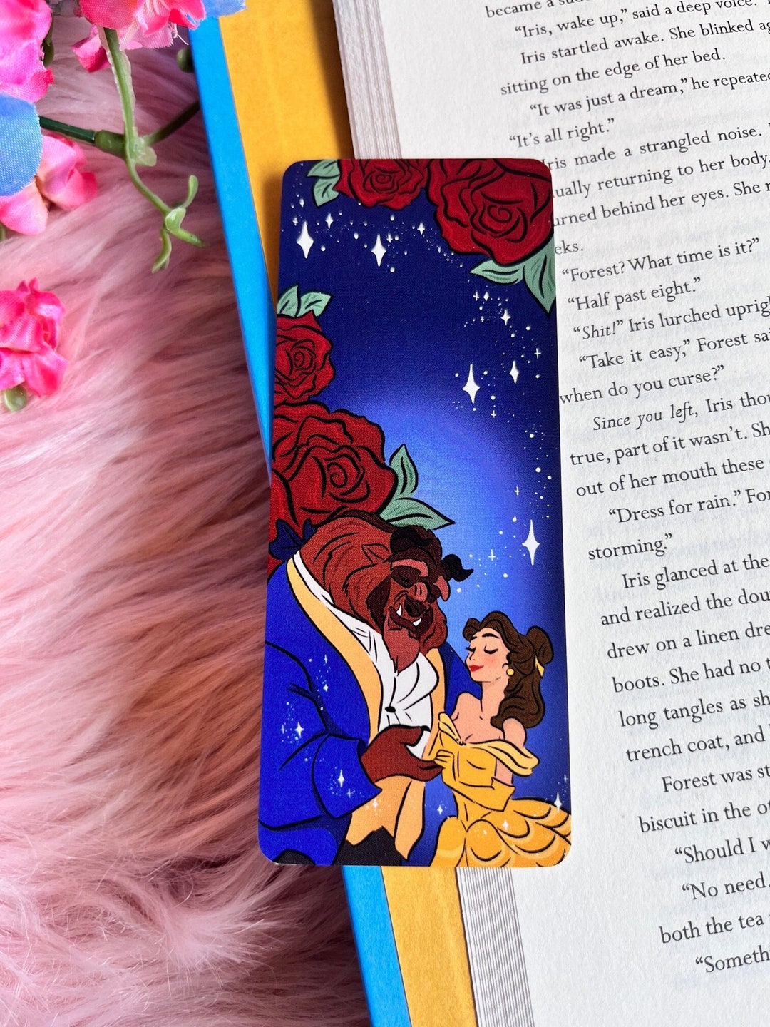 Enchanted Love Bookmark Fan Art Bookmark Book Reader Gift Fantasy ...