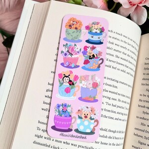 Tea Cup Cuties Bookmark | Handmade Bookmark| Fan Art Bookmark | Book Reader Gift | Fantasy Bookmark | Bookish Gifts