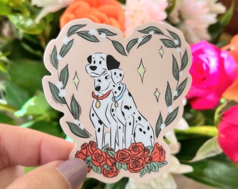 Spotted Sweethearts Sticker | Dishwasher safe & Weatherproof sticker | Laptop Sticker| Waterproof Sticker | Art Sticker | Fan Art Sticker