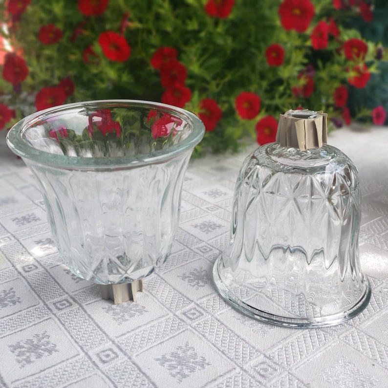 Glass Votive Cups With Grommets VALENCIA Style Home Interiors Etsy