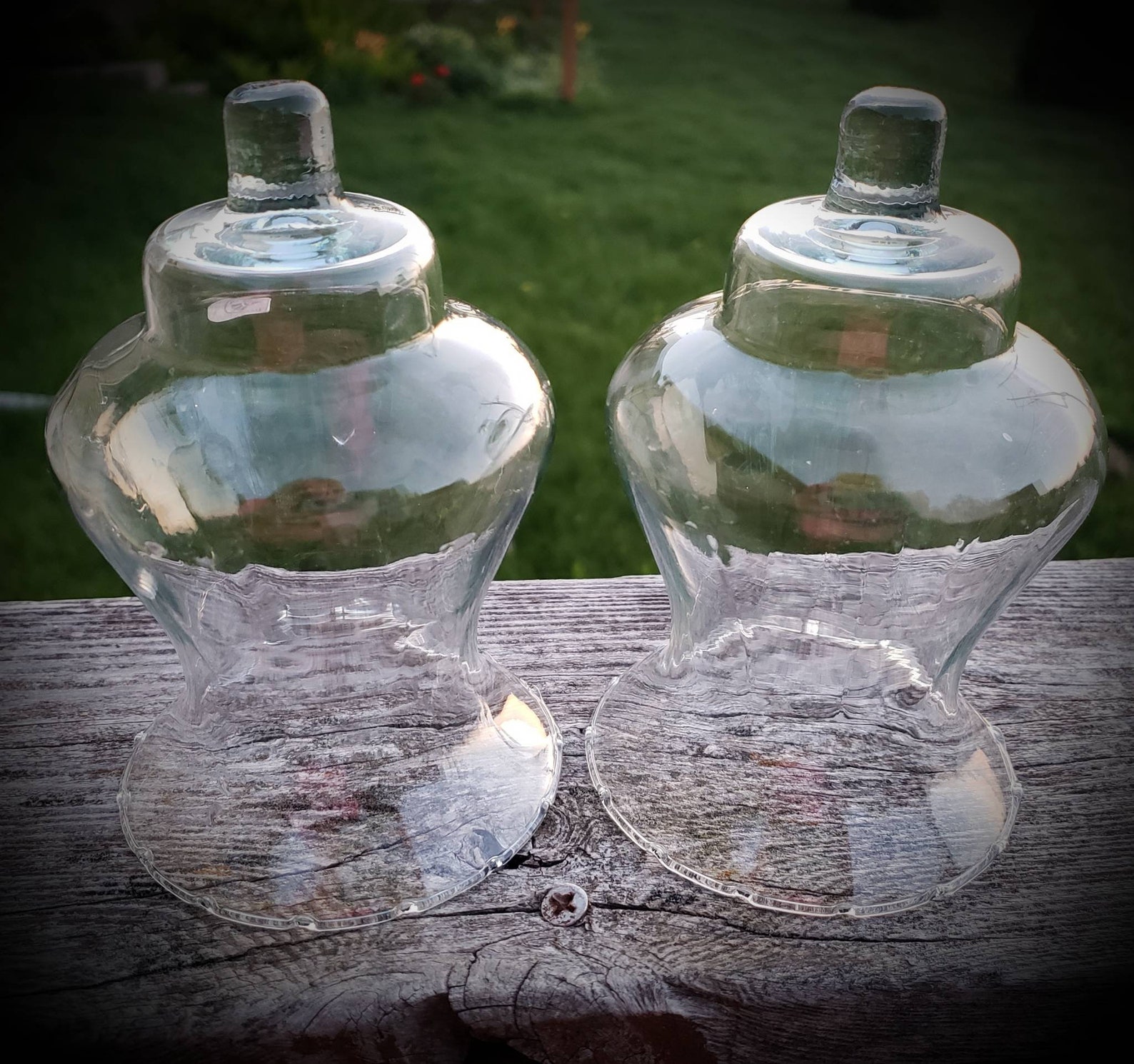 Votive Cups Set of 2 With Grommets CLASSIQUE Candle Holders Etsy