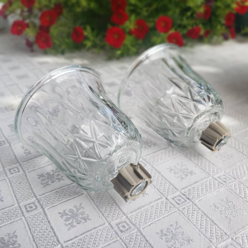 Glass Votive Cups With Grommets VALENCIA Style Home Interiors Etsy