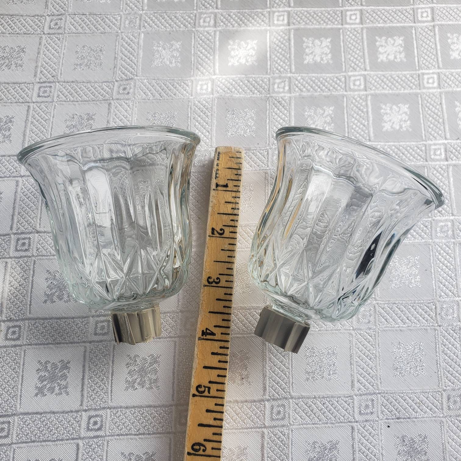Glass Votive Cups With Grommets VALENCIA Style Home Interiors Etsy