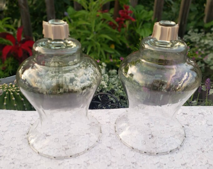 Votive Cups Set of 2 With Grommets, CLASSIQUE Candle Holders for Peg