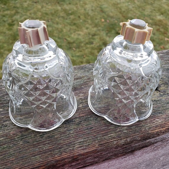 HOME INTERIORS STARLIGHT CLEAR VOTIVE CUP w// rubber grommet